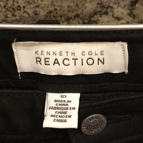 NWT Kenneth Cole Reaction black jeans - Picture 3 of 6